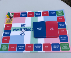 een bordspel over de versterkingsoperatie